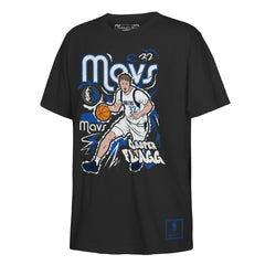 Cooper Flagg Dallas Mavericks Outerstuff Youth Chalked Up Player Name & Number T-Shirt Black - NBA