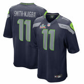 Jaxon Smith-Njigba Seattle Seahawks Super Bowl LX Patch Game Jersey College Navy | Nike for Sale