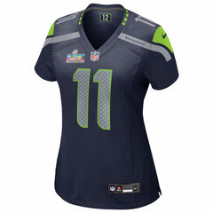 Jaxon Smith-Njigba Seattle Seahawks Women's Super Bowl LX Patch Game Jersey College Navy | Nike for Sale