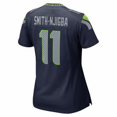 Jaxon Smith-Njigba Seattle Seahawks Women's Super Bowl LX Patch Game Jersey College Navy | Nike for Sale