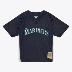 Ichiro Suzuki Seattle Mariners Mitchell & Ness Big & Tall Cooperstown Mesh Batting Practice Jersey - MLB