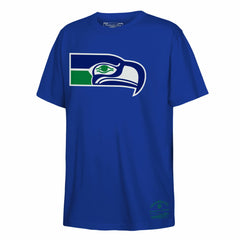 Seattle Seahawks Youth Retro Logo T-Shirt Royal | Mitchell & Ness