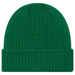 Dallas Stars New Era Waffle Cuffed Knit Hat - Kelly Green - NHL