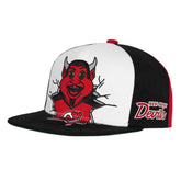 New Jersey Devils Mitchell & Ness Youth Mascot Snapback Hat - Red - NHL