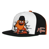 Philadelphia Flyers Mitchell & Ness Youth Mascot Snapback Hat - Orange - NHL