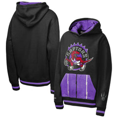 Toronto Raptors Youth Playmaker Fashion Fleece Hoodie Black - NBA