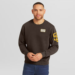 San Diego Padres Darius Rucker Collection by Fanatics Washed Crew Neck Pullover Sweatshirt - MLB
