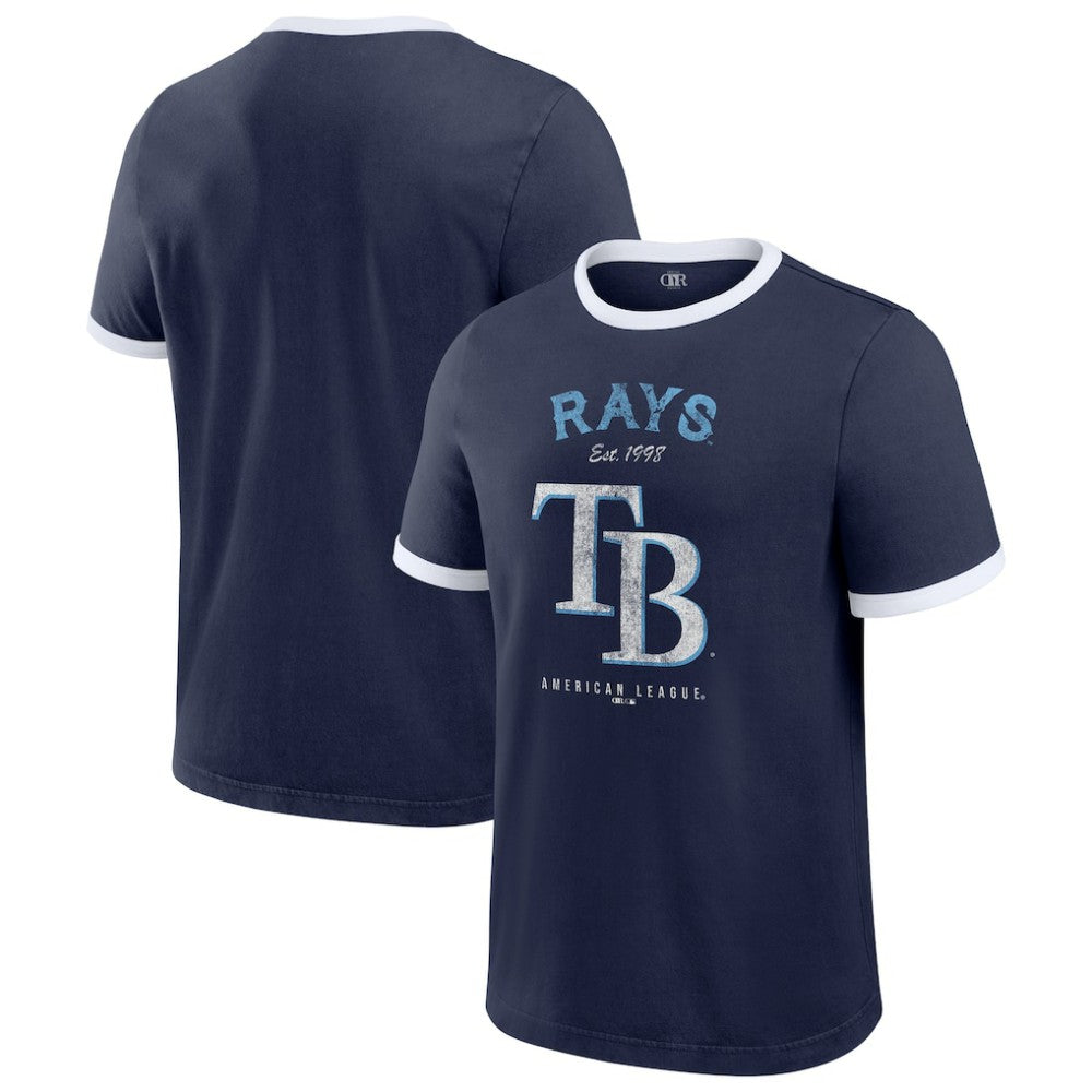 Tampa Bay Rays Darius Rucker Collection by Fanatics Washed Ringer T-Shirt - MLB
