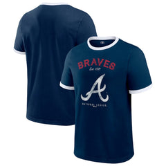 Atlanta Braves Darius Rucker Collection by Fanatics Washed Ringer T-Shirt - MLB