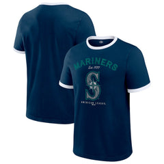 Seattle Mariners Darius Rucker Collection by Fanatics Washed Ringer T-Shirt - MLB