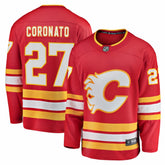 Matt Coronato Calgary Flames Fanatics Home Breakaway Jersey - Red - NHL