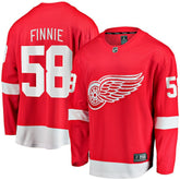 Emmitt Finnie Detroit Red Wings Fanatics Home Breakaway Jersey - Red - NHL
