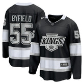 Quinton Byfield Los Angeles Kings Fanatics Home Breakaway Jersey - Black - NHL