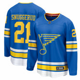 Jimmy Snuggerud St. Louis Blues Fanatics Home Breakaway Jersey - Blue - NHL