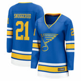 Jimmy Snuggerud St. Louis Blues Fanatics Women's Home Breakaway Jersey - Blue - NHL