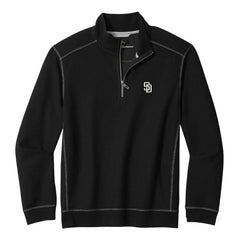 San Diego Padres Tommy Bahama Montego Bay Half-Zip Sweatshirt - MLB