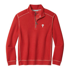 Philadelphia Phillies Tommy Bahama Montego Bay Half-Zip Sweatshirt - MLB
