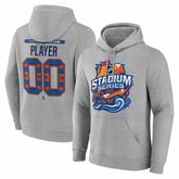 Tampa Bay Lightning 2026 NHL Stadium Series Personalized Name & Number Hoodie - Gray - NHL