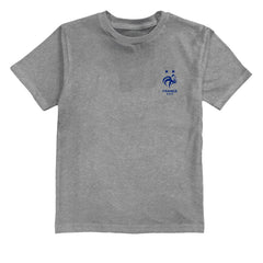 France National Team Vive La Fete Youth Impressions Artwork T-Shirt Gray - FIFA World CUP