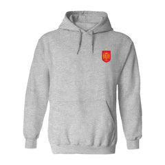Spain National Team Vive La Fete Women's Impressions Artwork Hoodie Gray - FIFA World CUP
