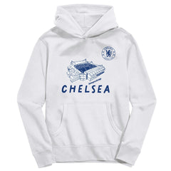 Chelsea Vive La Fete Youth Stadium Style Hoodie White - FIFA World CUP