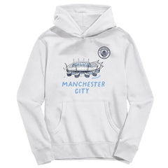 Manchester City Vive La Fete Youth Stadium Style Hoodie White - FIFA World CUP