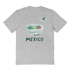 Mexico National Team Vive La Fete Youth Chilena Style T-Shirt Gray - FIFA World CUP