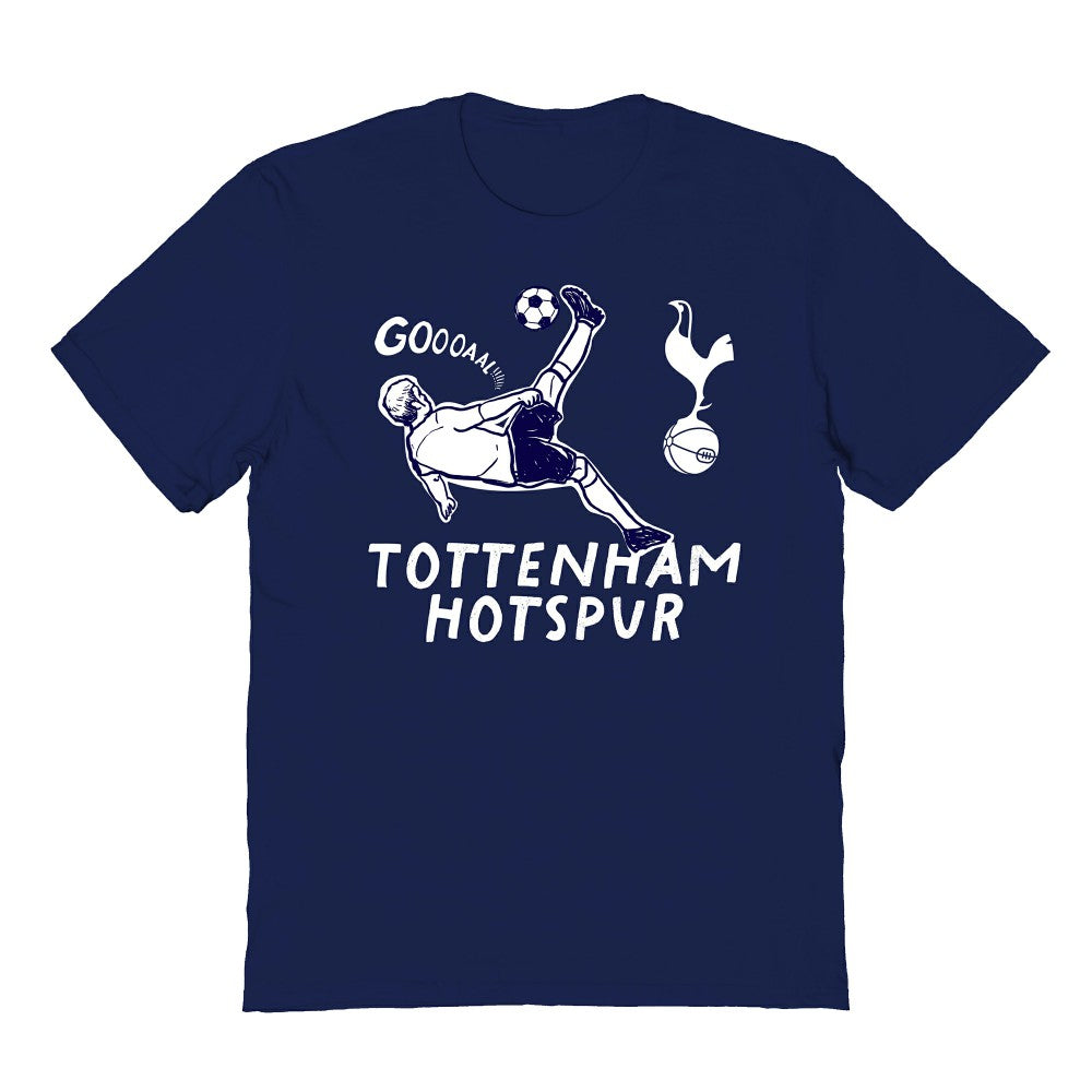 Tottenham Hotspur Vive La Fete Youth Chilena Style T-Shirt Navy - FIFA World CUP