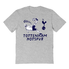 Tottenham Hotspur Vive La Fete Youth Chilena Style T-Shirt Gray - FIFA World CUP