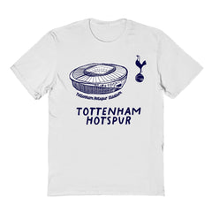 Tottenham Hotspur Vive La Fete Youth Chilena Style T-Shirt White - FIFA World CUP