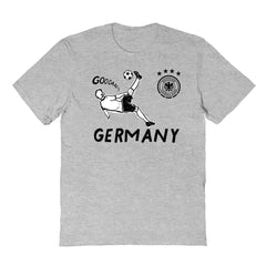 Germany National Team Vive La Fete Youth Chilena Style T-Shirt Gray - FIFA World CUP