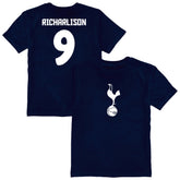 Richarlison Tottenham Hotspur Vive La Fete Youth Player Name & Number Color Badge T-Shirt Navy - FIFA World CUP