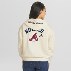 Atlanta Braves WEAR by Erin Andrews Women's Full-Zip Hoodie - MLB
