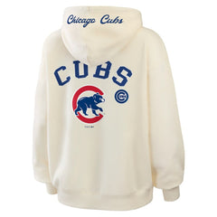 Chicago Cubs WEAR by Erin Andrews Women's Full-Zip Hoodie - MLB