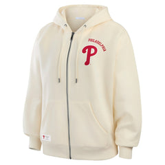Philadelphia Phillies WEAR by Erin Andrews Women's Full-Zip Hoodie - MLB