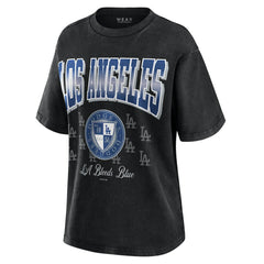 Los Angeles Dodgers WEAR by Erin Andrews Women's Oversized Boyfriend T-Shirt - MLB