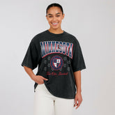 Minnesota Twins WEAR by Erin Andrews Women's Oversized Boyfriend T-Shirt - MLB