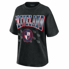 Cleveland Guardians WEAR by Erin Andrews Women's Oversized Boyfriend T-Shirt - MLB