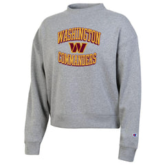 Washington Commanders Champion Women's Triumph Tri-Blend Sweatshirt Gray | NFL