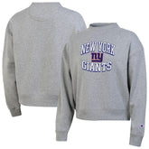New York Giants Champion Women's Triumph Tri-Blend Sweatshirt Gray | NFL