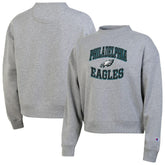 Philadelphia Eagles Champion Women's Triumph Tri-Blend Sweatshirt Gray | NFL