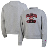 San Francisco 49ers Champion Women's Triumph Tri-Blend Sweatshirt Gray | NFL