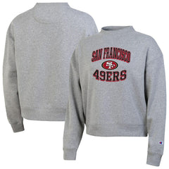 San Francisco 49ers Champion Women's Triumph Tri-Blend Sweatshirt Gray | NFL