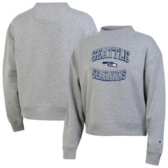 Seattle Seahawks Champion Women's Triumph Tri-Blend Sweatshirt Gray | NFL