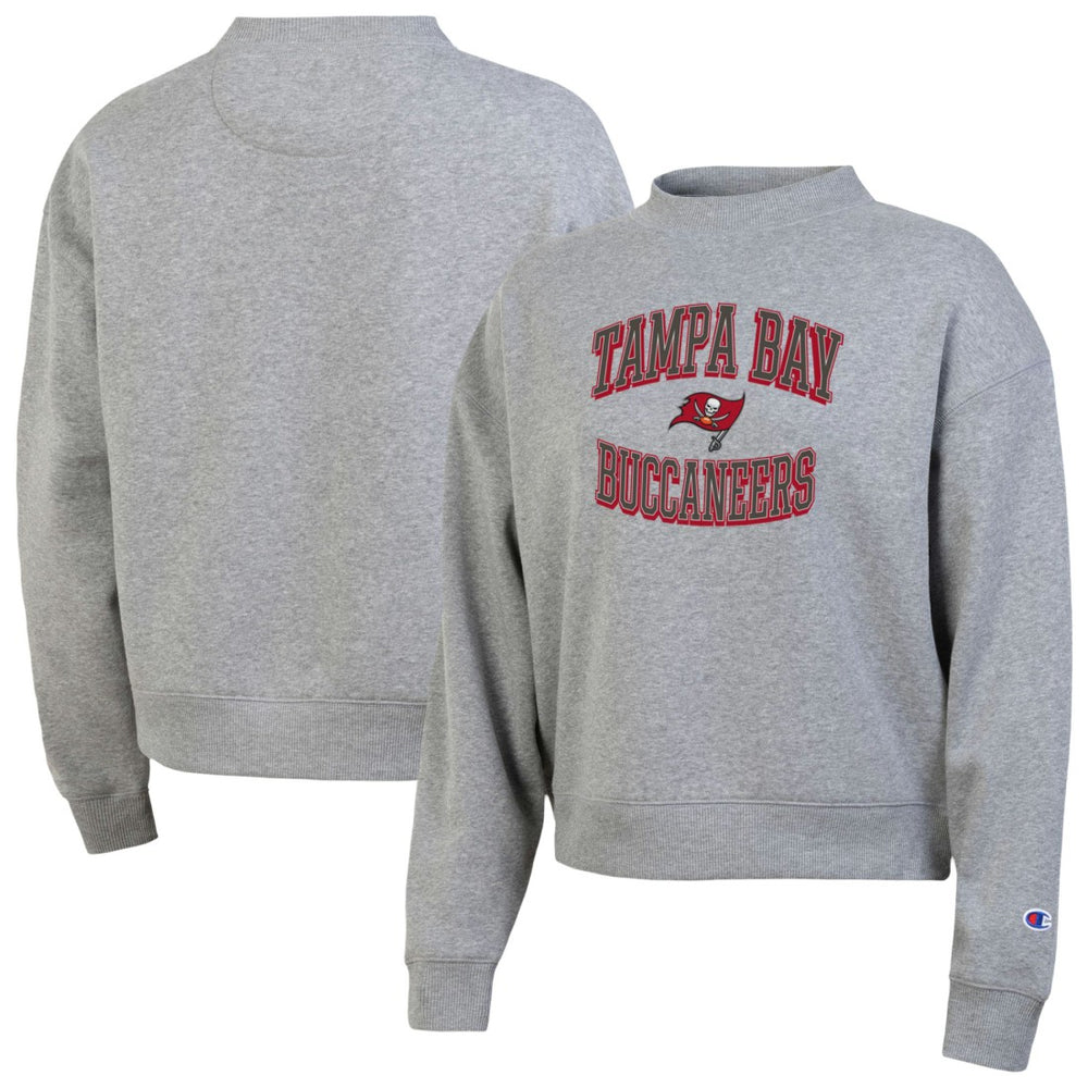 Tampa Bay Buccaneers Champion Women's Triumph Tri-Blend Sweatshirt Gray | NFL