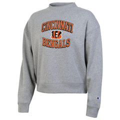 Cincinnati Bengals Champion Women's Triumph Tri-Blend Sweatshirt Gray | NFL