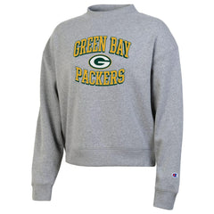 Green Bay Packers Champion Women's Triumph Tri-Blend Sweatshirt Gray | NFL