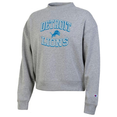 Detroit Lions Champion Women's Triumph Tri-Blend Sweatshirt Gray | NFL