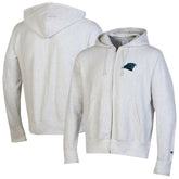 Carolina Panthers Champion Reverse Weave Full-Zip Hoodie Gray | NFL