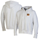 Cincinnati Bengals Champion Reverse Weave Full-Zip Hoodie Gray | NFL